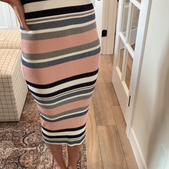 Anthropologie Callahan Strapless Midi sweater Dress - Picture 5 of 7